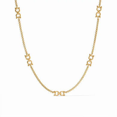 SARATOGA STATION NECKLACE GOLD