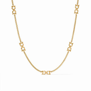 SARATOGA STATION NECKLACE GOLD
