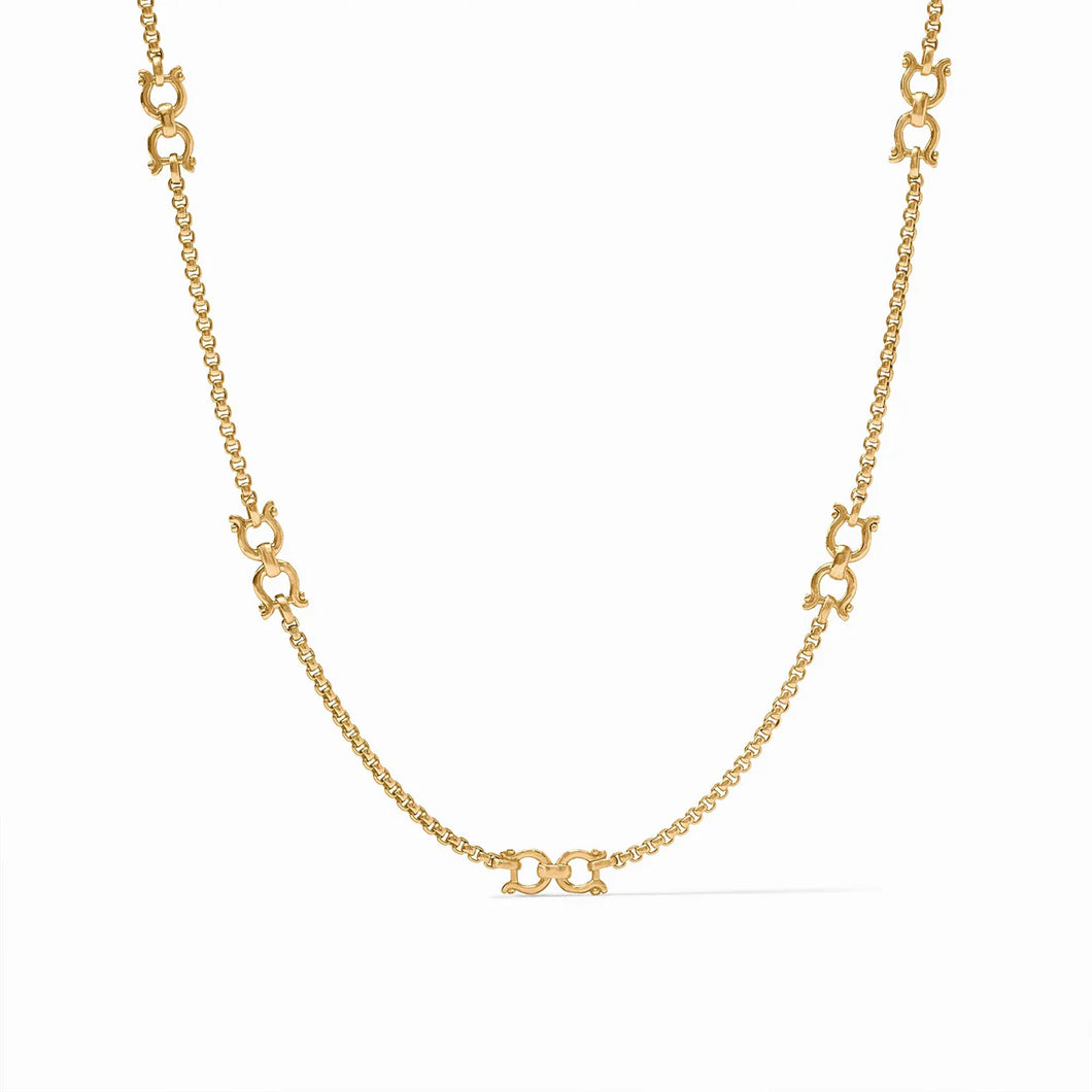 SARATOGA STATION NECKLACE GOLD
