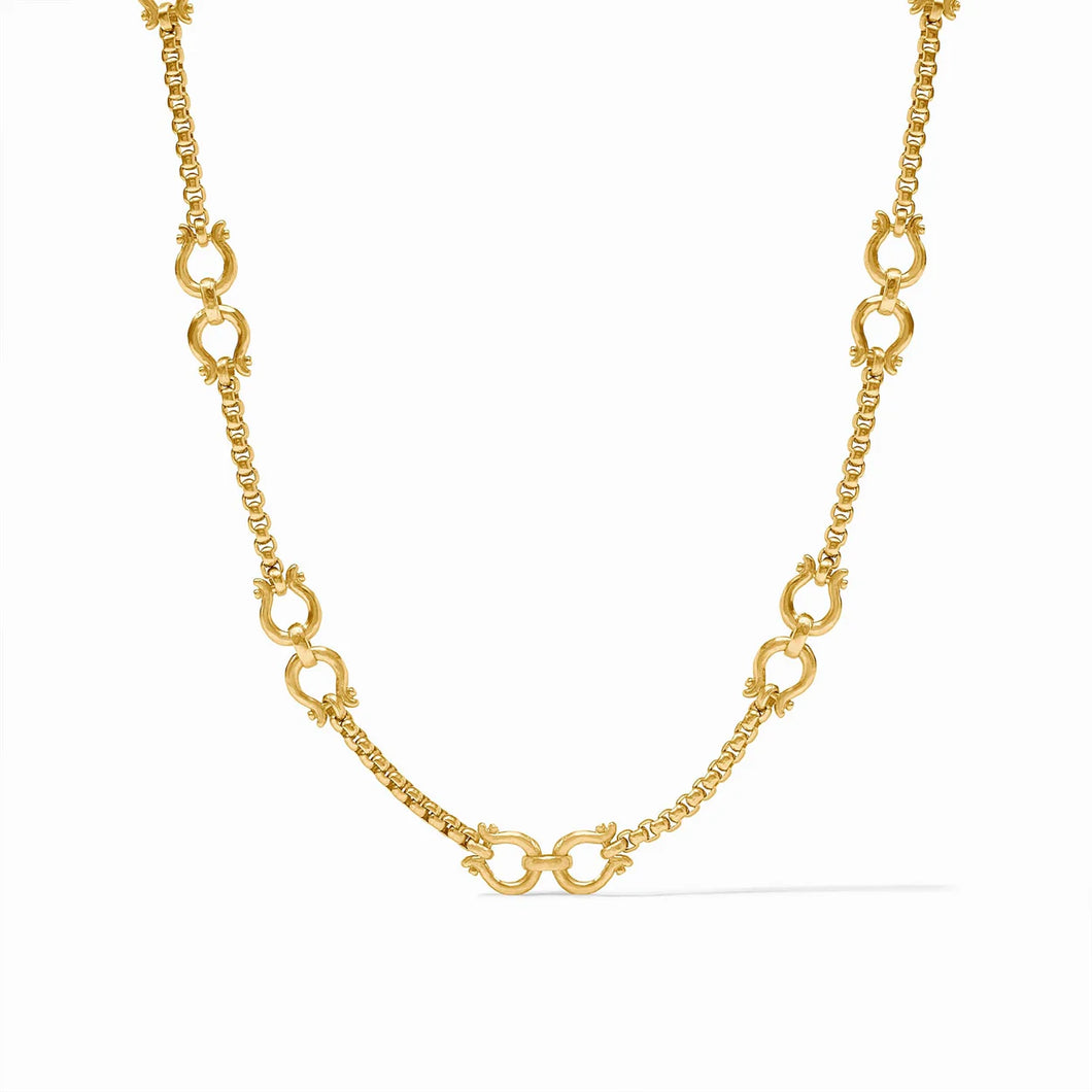 SARATOGA DEMI LINK NECKLACE GOLD