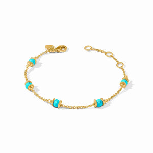 HYDRA DELICATE BRACELET TURQUOISE BLUE