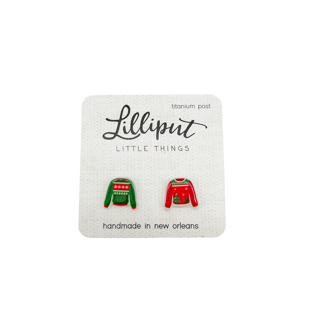 UGLY SWEATER EARRINGS