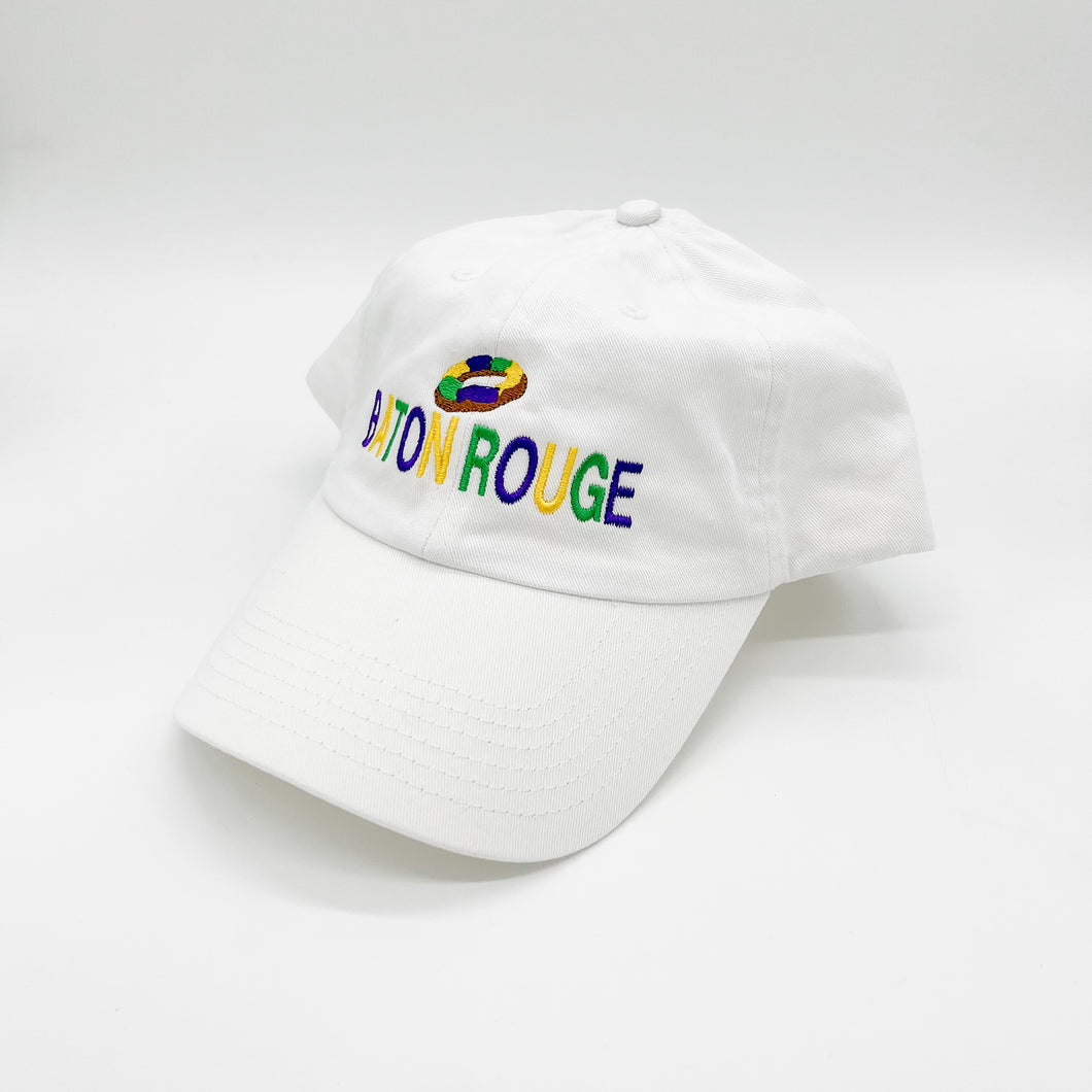 BATON ROUGE KING CAKE HAT