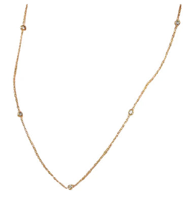DAINTY DIAMONDS NECKLACE