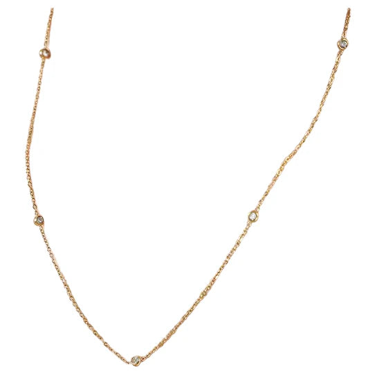 DAINTY DIAMONDS NECKLACE