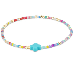 EGIRL HOPE UNWRITTEN SIGNATURE CROSS BRACELET HOT MESS