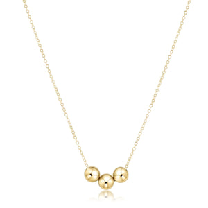 16" NECKLACE GOLD JOY