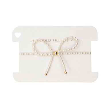 PEARL BOW BRACELET
