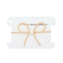 GOLD BOW BRACELET