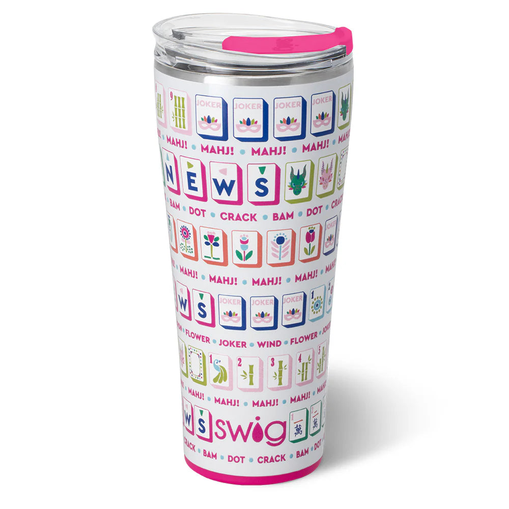 32OZ MAHJONG TUMBLER