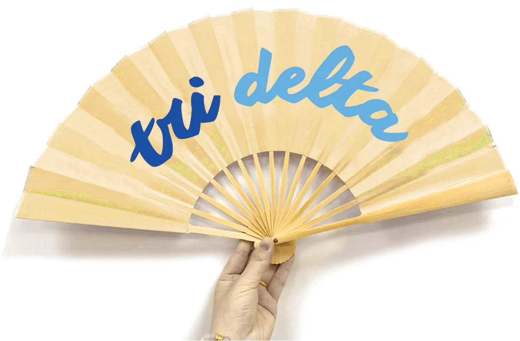 DELTA DELTA DELTA PARTY FAN