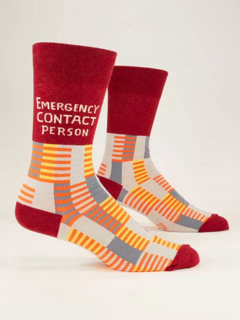 EMERGENCY CONTACT SOCKS