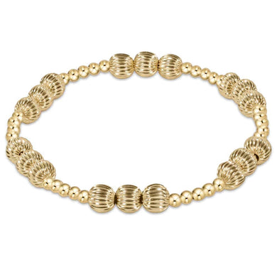 DIGNITY JOY PATTERN 6MM BEAD BRACELET