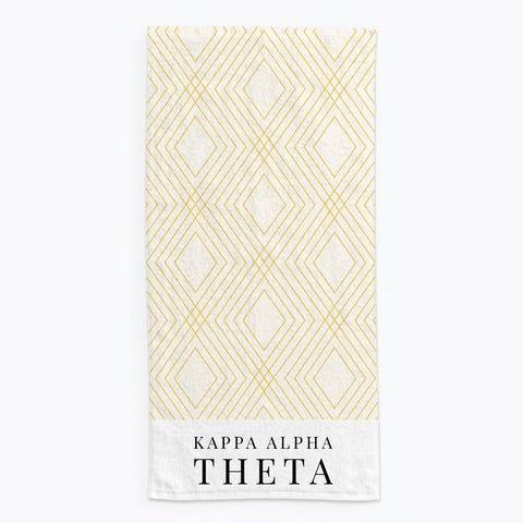 KAPPA ALPHA THETA SYMBOL TOWEL