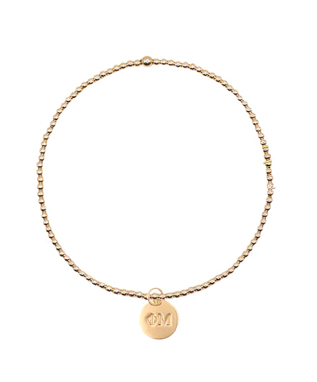 PHI MU CHARM BRACELET