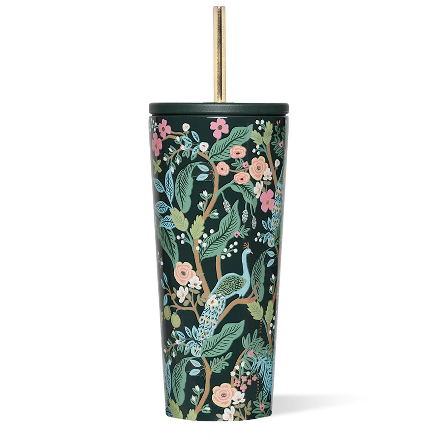24 OZ COLD CUP PEACOCK BLUE