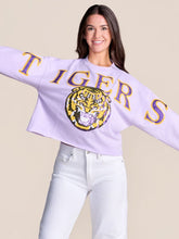 LSU STADIUM SEQUIN CREWNECK