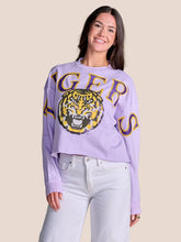 LSU STADIUM SEQUIN CREWNECK