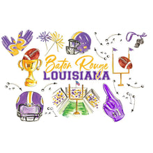 24OZ TAILGATE BATON ROUGE PLASTIC TUMBLER