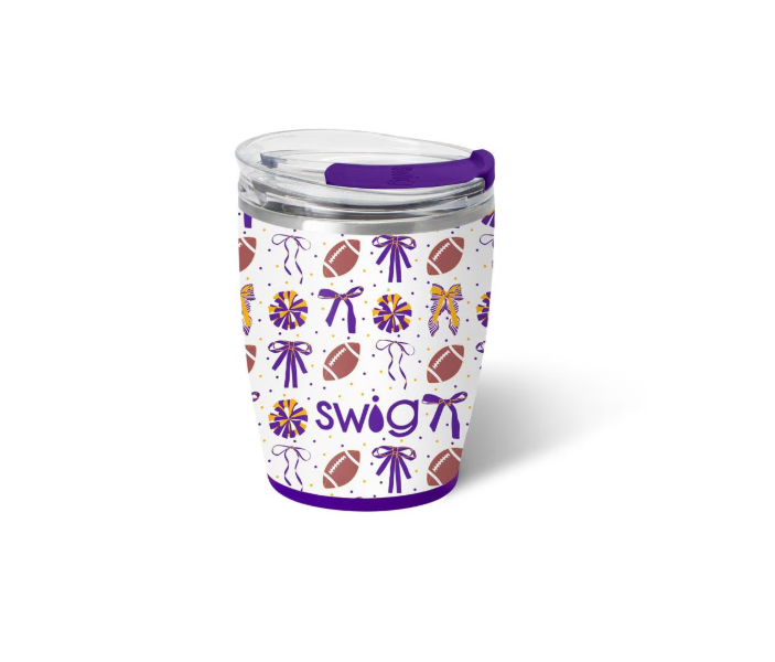 12OZ PURPLE & GOLD WEVE GOT SPIRIT TUMBLER