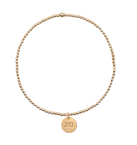 CHI OMEGA CHARM BRACELET