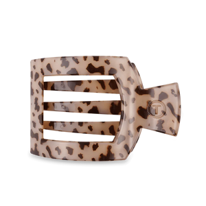 BLONDE TORTOISE LARGE FLAT SQUARE CLIP