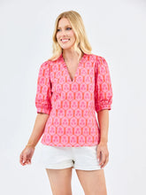COLETTE ROSETTE CHARM PINK TOP