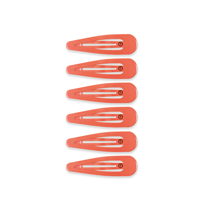 CORAL CRAZE SNAP CLIP