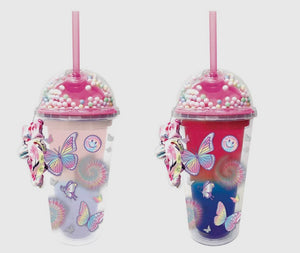 TIE DYE BUTTERFLY COLOR CHANGING CUP