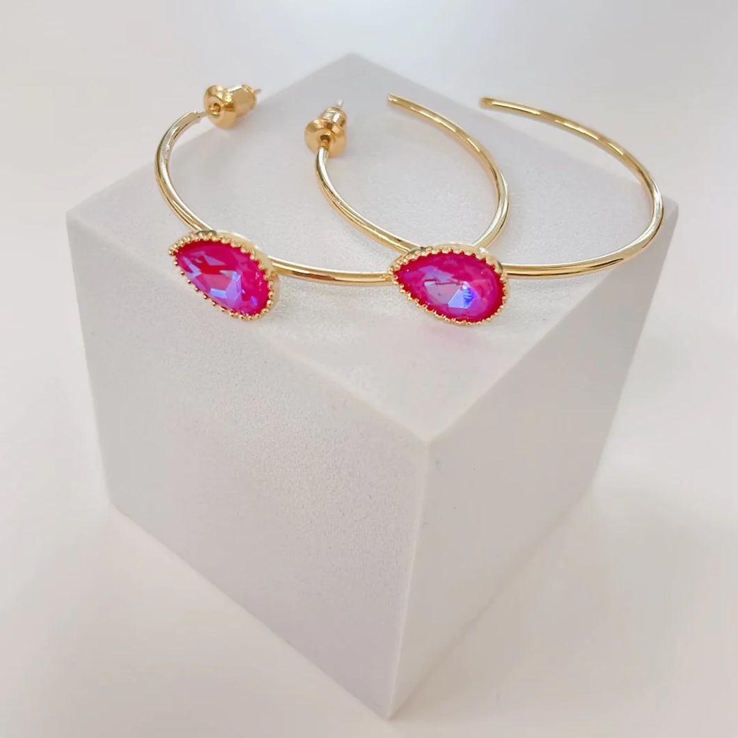 RADIANCE HOOP FUCHSIA
