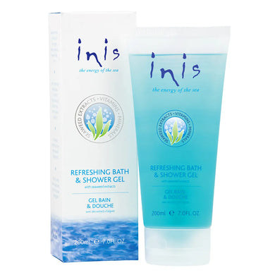 INIS REFRESHING BATH & SHOWER GEL 7OZ