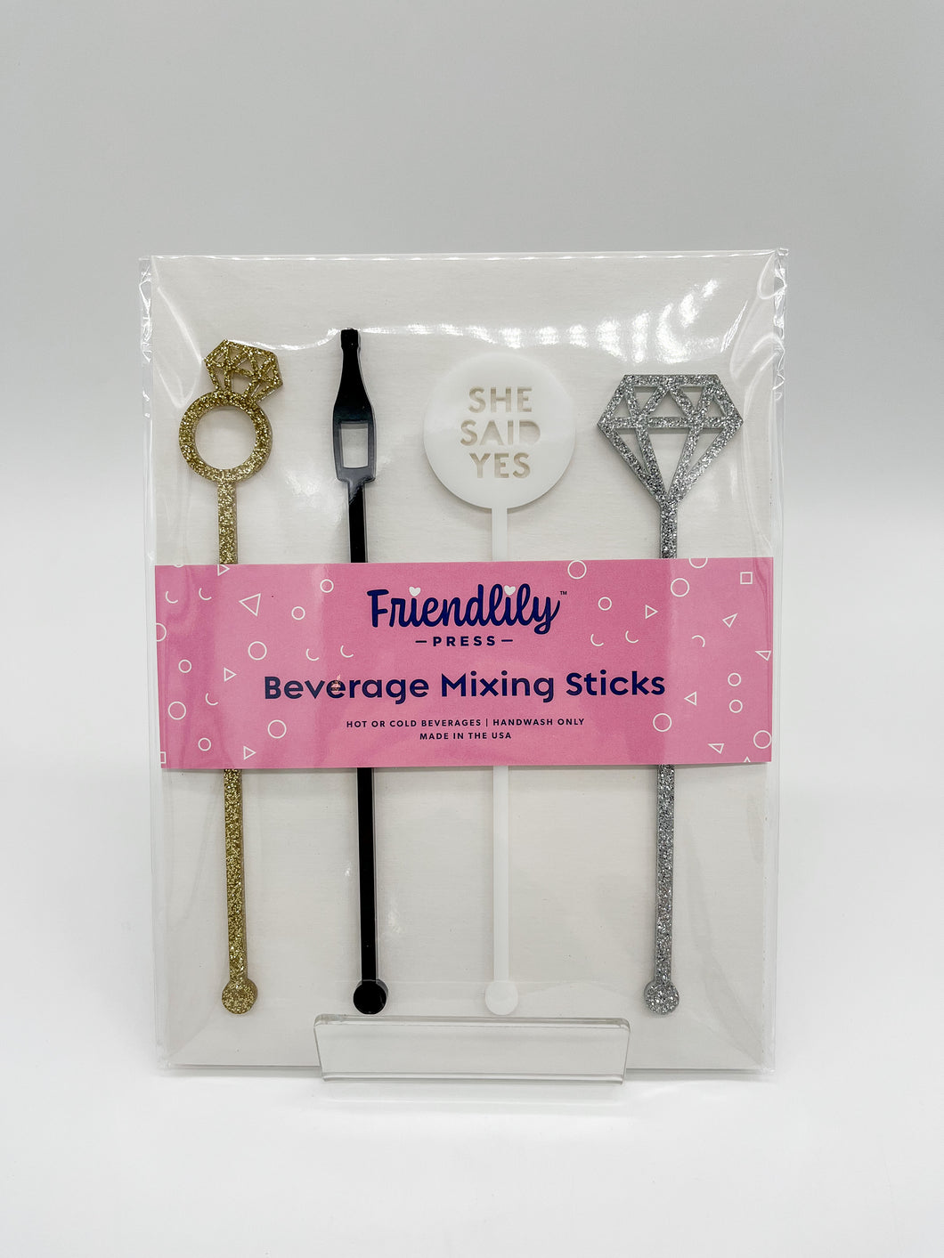 ENGAGEMENT DRINK STIRRERS