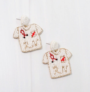 NURSE SCRUBS BEADED ER