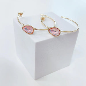RADIANCE HOOP LIGHT PINK