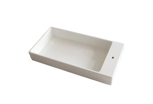 MELAMINE GUEST TOWEL HOLDER PINSTRIPES