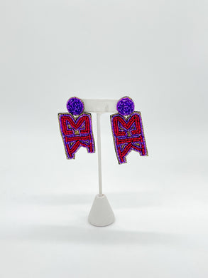 SK BEADED EARRINGS