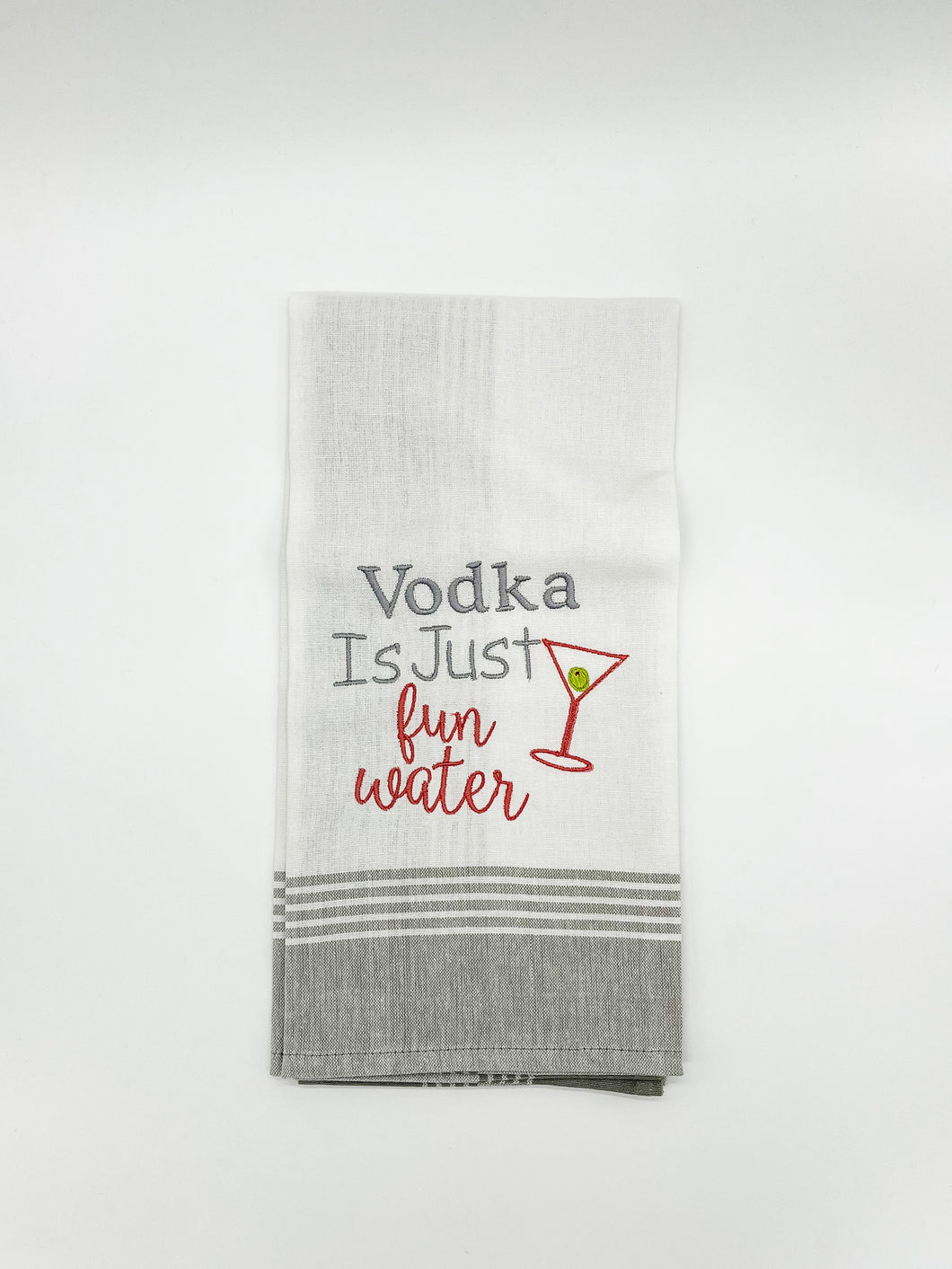 VODKA IS FUN WATER TOWEL