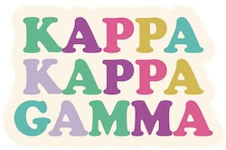 KAPPA KAPPA GAMMA MULTI TUMBLER MAGNET