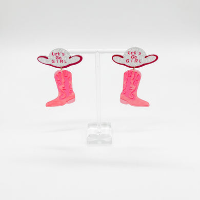 LETS GO GIRLS EARRING