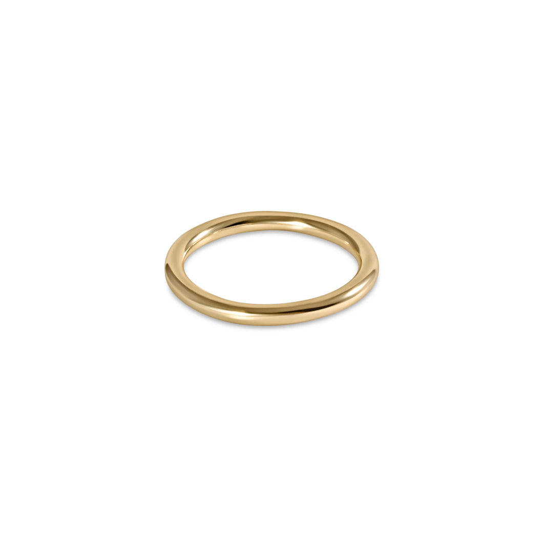 CLASSIC GOLD BAND RING SIZE 8