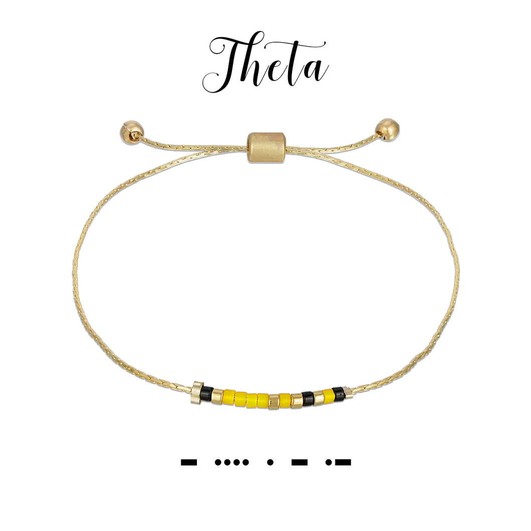 KAPPA ALPHA THETA DOT & DASH BRACELET