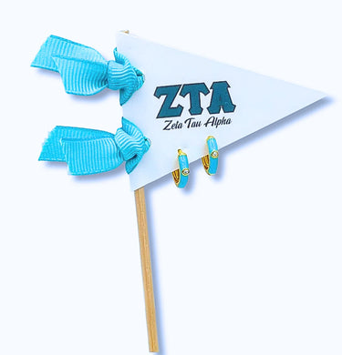 ZETA TAU ALPHA HUGGIE HOOPS