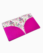 METALLIC HOT PINK MAHJ CARD FOLIO