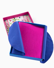 METALLIC HOT PINK MAHJ CARD FOLIO