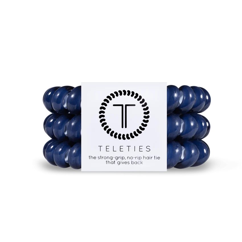 NANTUCKET NAVY LARGE HAIR TIES