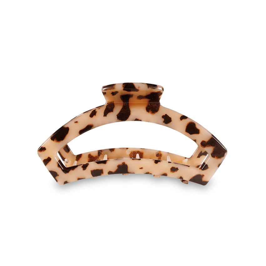 OPEN BLONDE TORTOISE MEDIUM CLIP