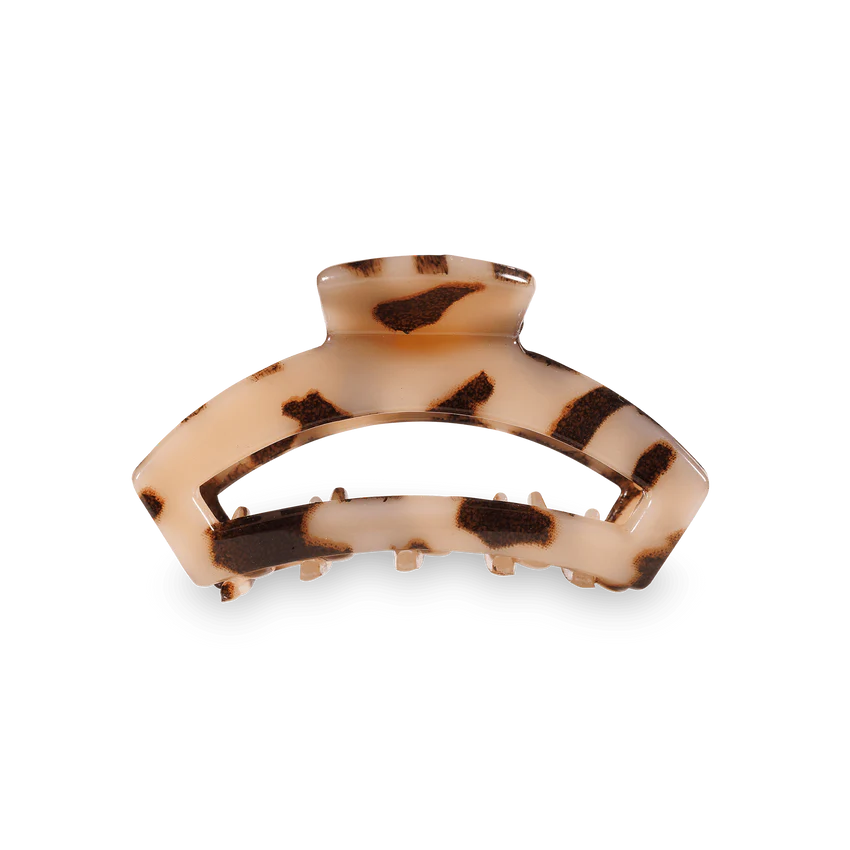 OPEN BLONDE TORTOISE TINY CLIP