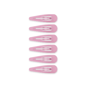 PEARLY PINK SNAP CLIP