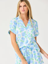 SUMMERFAIR BLUE CHARLOTTE PJ SHORT SET
