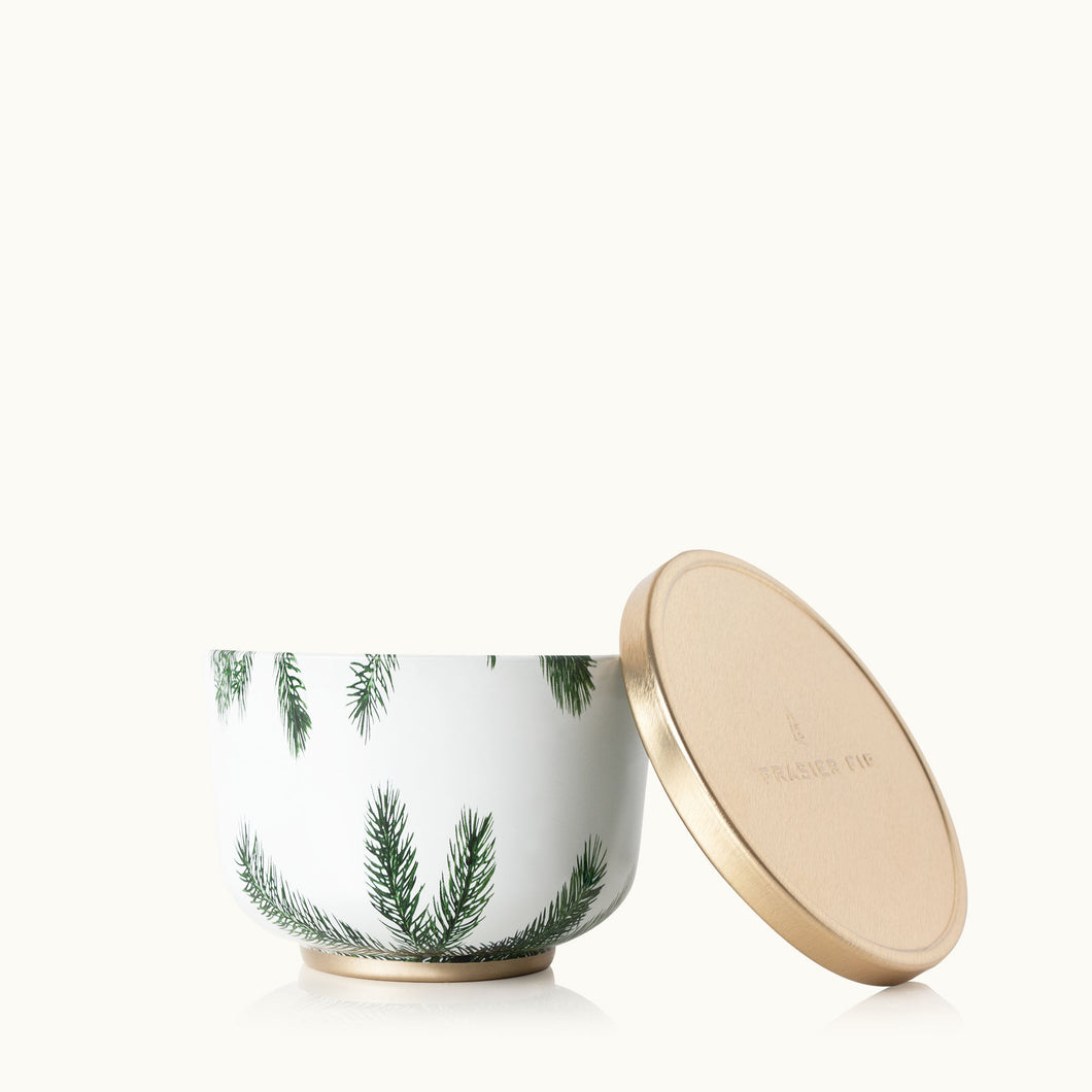 FRASIER FIR UNIVERSAL TIN CANDLE